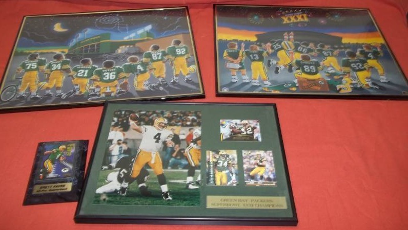 lot 21 image: Green Bay Sports Memorabilia