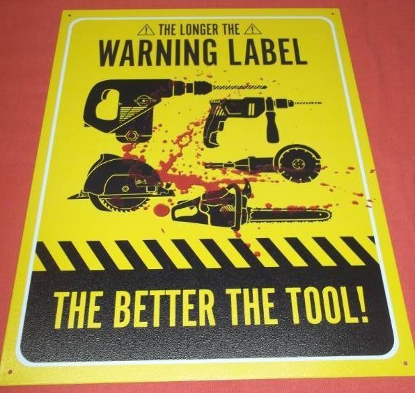 lot 24 image: Metal Sign