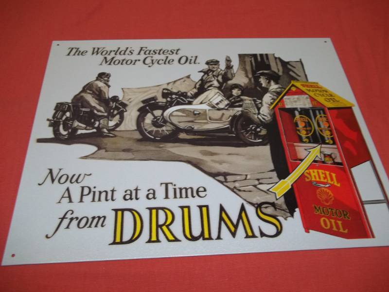 lot 25 image: Metal Sign