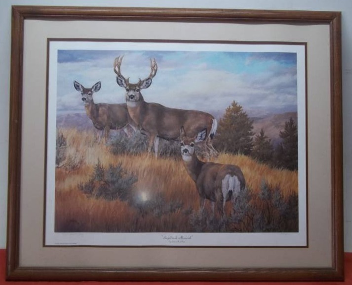 lot 151 image: Framed Art Print