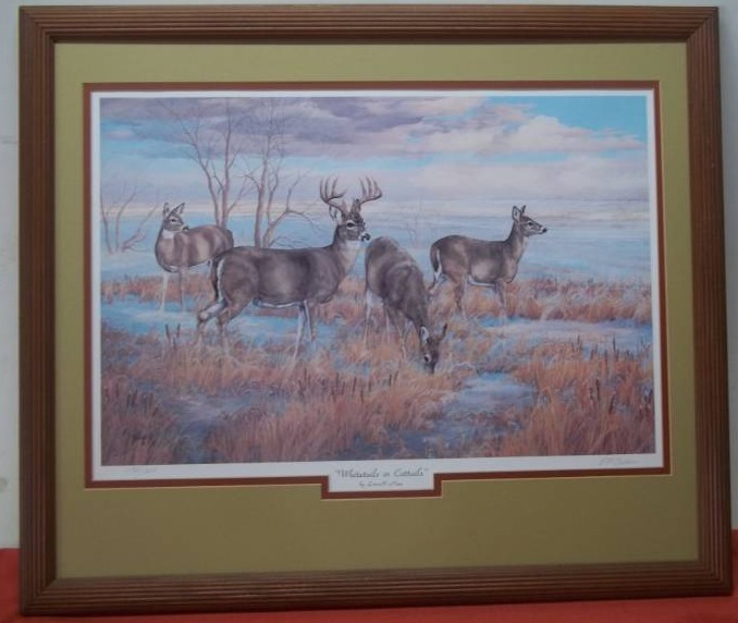 lot 152 image: Framed Art Print