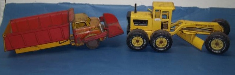 vintage toy trucks