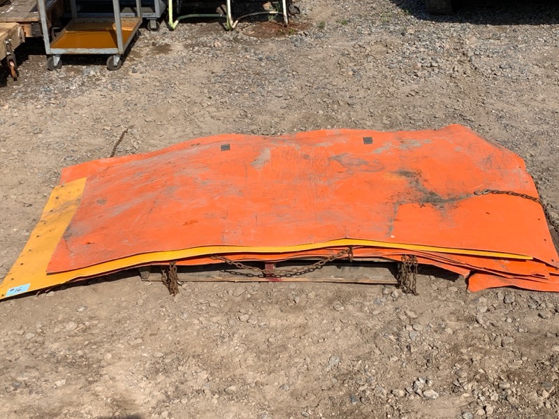 lot 16 image: Lot Of (7) Commercial Turf-Saver Equipment Mats