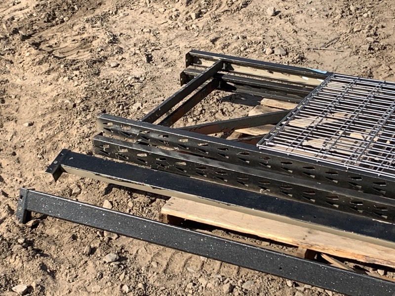 lot 13 image: 6ft Steel Racking