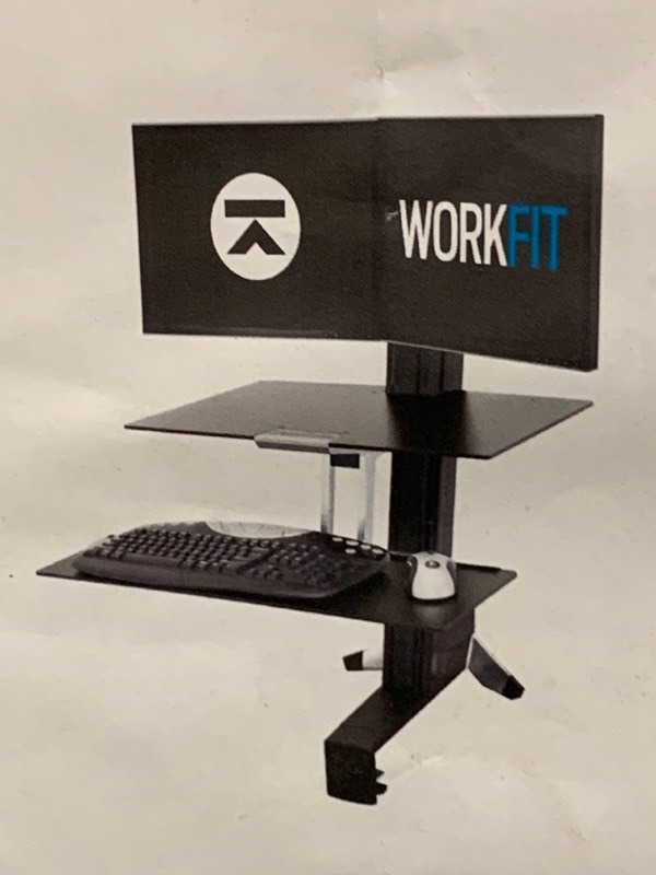 lot 66 image: New Work-Fit-S Workstation With Work-Surface