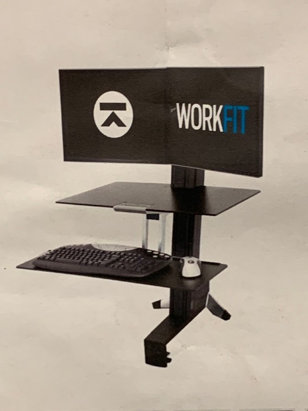 lot 67 image: New Work-Fit-S Workstation With Work-Surface