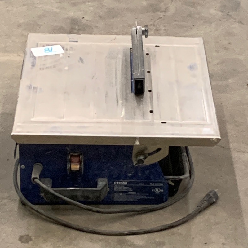 lot 78 image: CTC550 Benchtop Title Cutting Saw