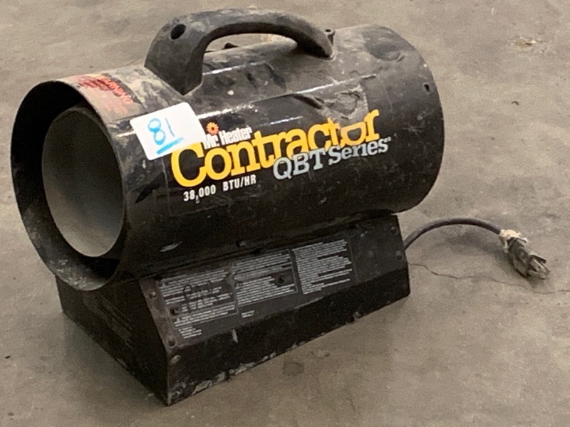 lot 81 image: Mr. Heater Propane Shop Heater