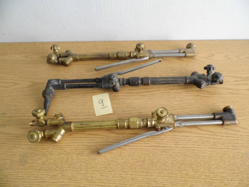 Lot of 3 Welding Torches