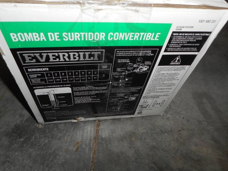 34 HP Convertible Jet Pump