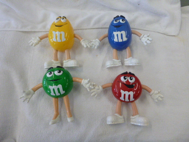 lot 13 image: 4 M&Ms Characters