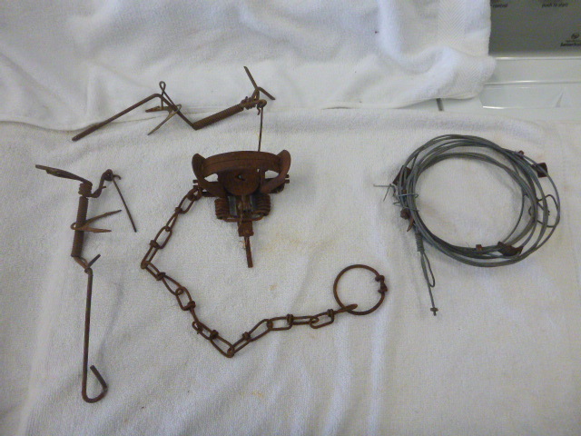 lot 21 image: Hunting Traps and Snares
