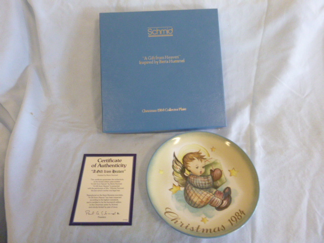 lot 93 image: A Gift From Heaven Inspired by Berta Hummel Plate