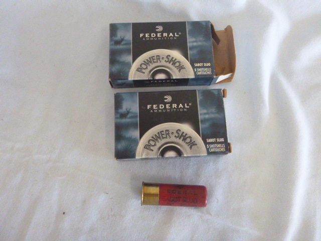 lot 103 image: 2 Boxes of Federal Ammunition Power-Shot Sabot Slugs