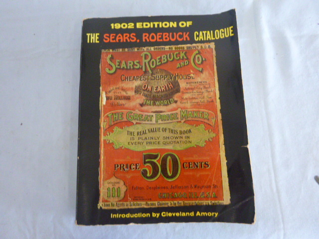 lot 118 image: 1902 Edition of the Sears, Roebuck Catalogue
