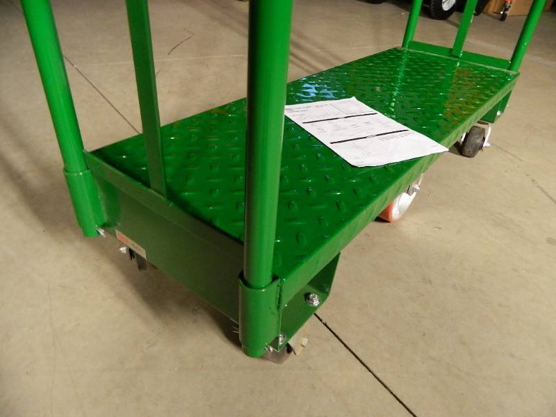 lot 13 image: New Uline U-Boat Cart with Shelf