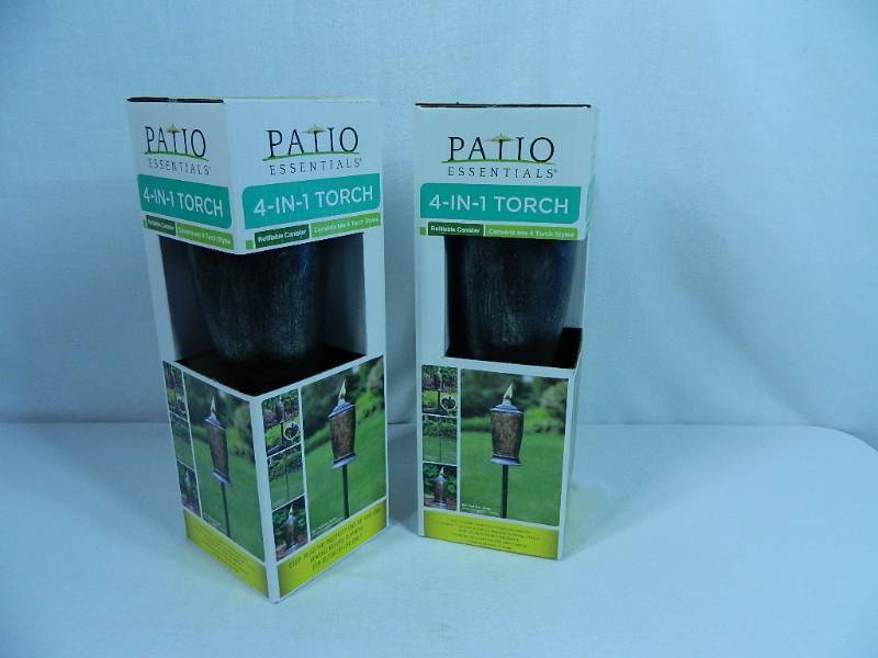lot 20 image: 2 New Large 4 in 1 Torches