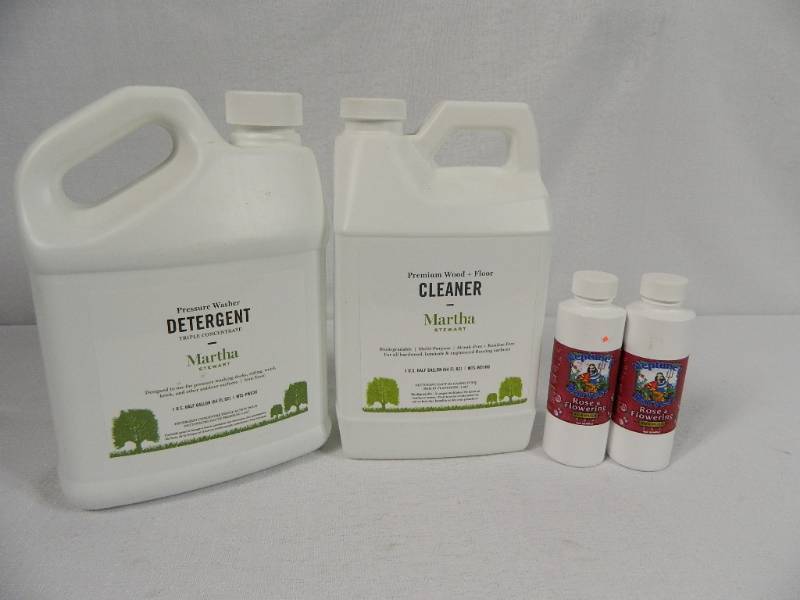 lot 40 image: New Martha Stewart Cleaner, Power Washer Detergent, and More