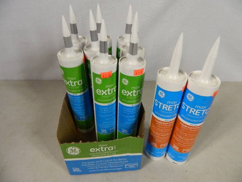 lot 60 image: 10 Tubes of GE Caulking