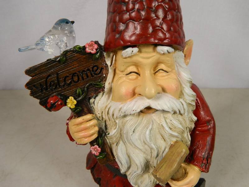 lot 73 image: New Solar Garden Gnome
