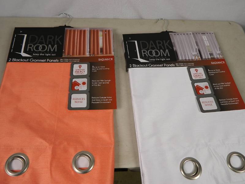 lot 91 image: New Blackout Curtains