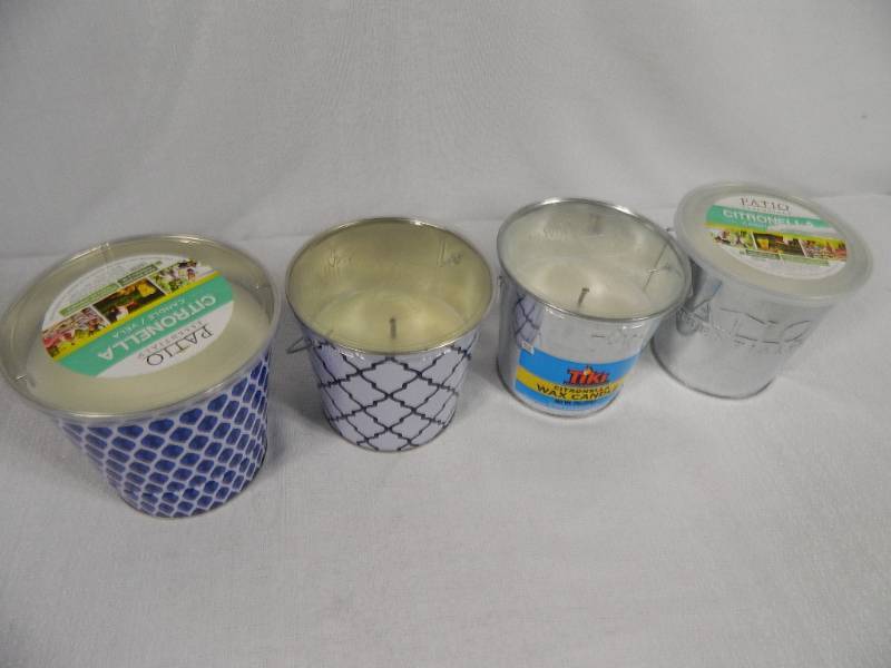 lot 117 image: 4 New Citronella Candles