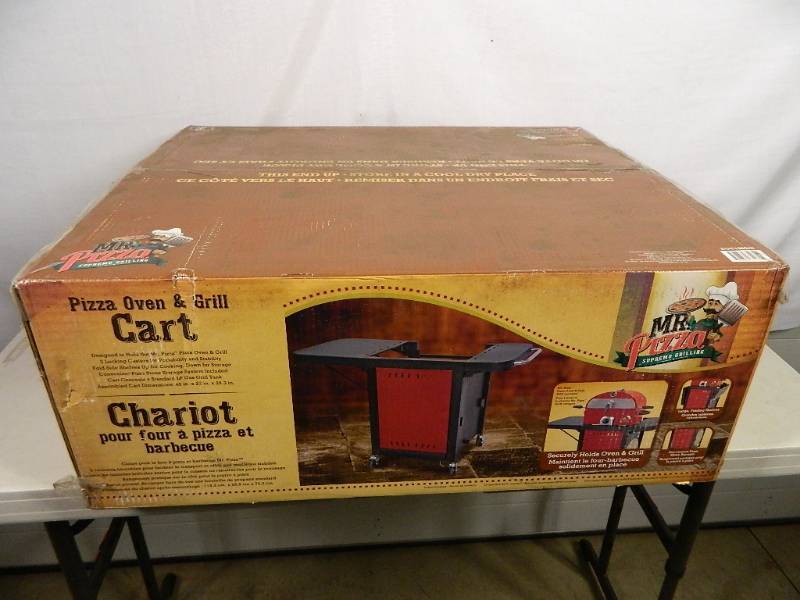 lot 10 image: New Chariot Pizza Cart