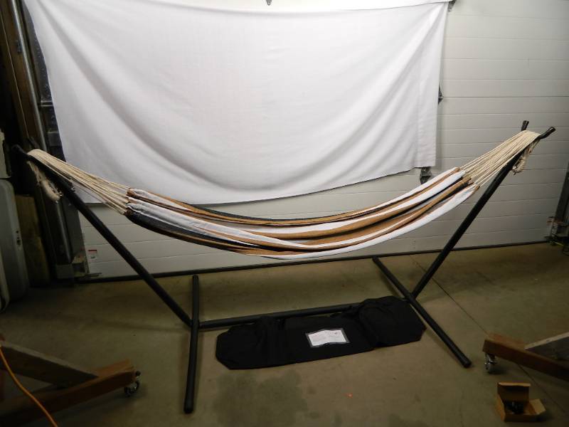 lot 21 image: New Hammock with Stand