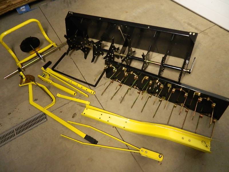 lot 132 image: Yardworks Pull Behind Yard Equipment