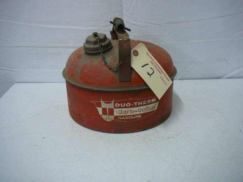 lot 12 image: Vintage Duo-Therm Gas Can