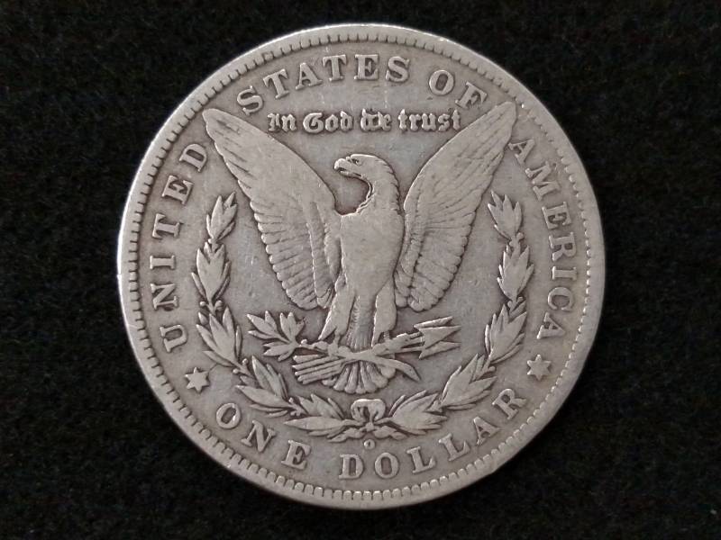 lot 11 image: 1880 O Morgan Silver Dollar...