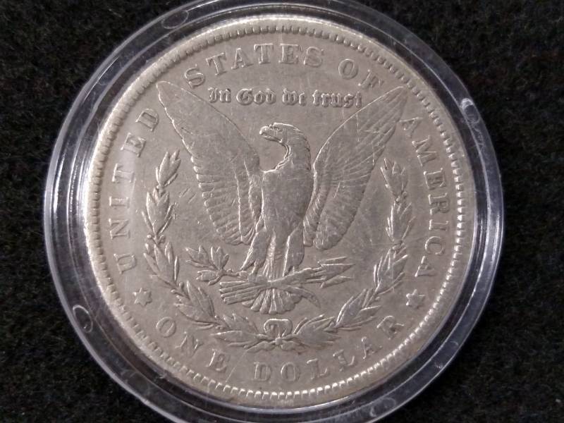 lot 13 image: 1882 Morgan Silver Dollar...