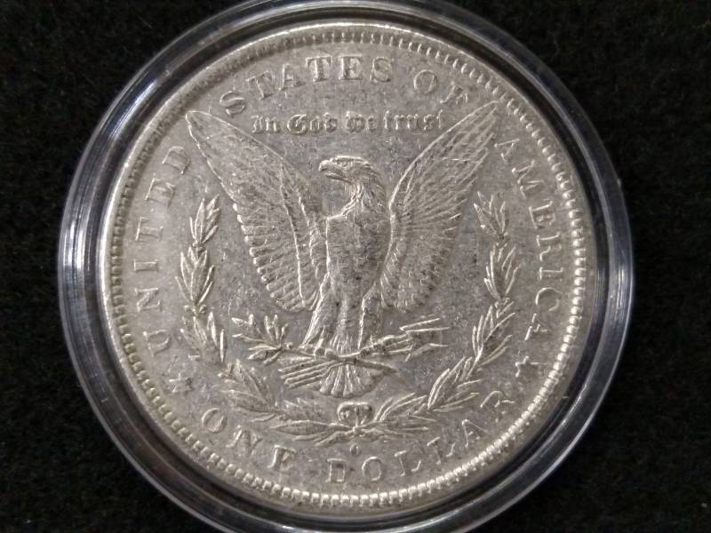 lot 17 image: 1883 O Morgan Silver Dollar...