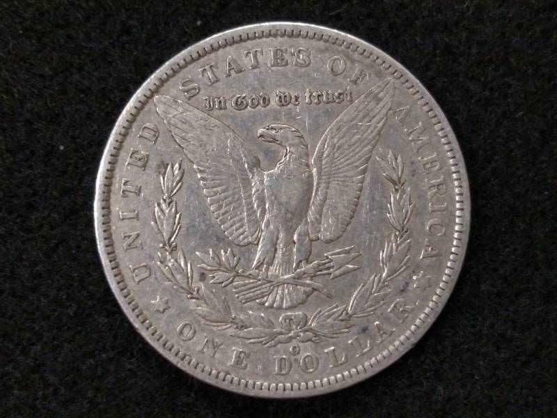 lot 21 image: 1885 O Morgan Silver Dollar...