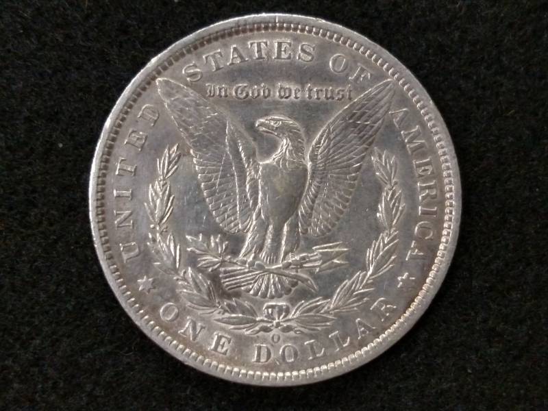 lot 22 image: 1886 O AU Better Date Morgan Silver...