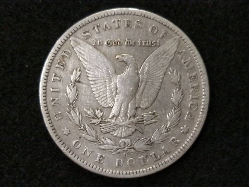 lot 23 image: 1887 O Morgan Silver Dollar...