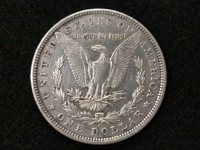 lot 31 image: 1896 O Morgan Silver Dollar...