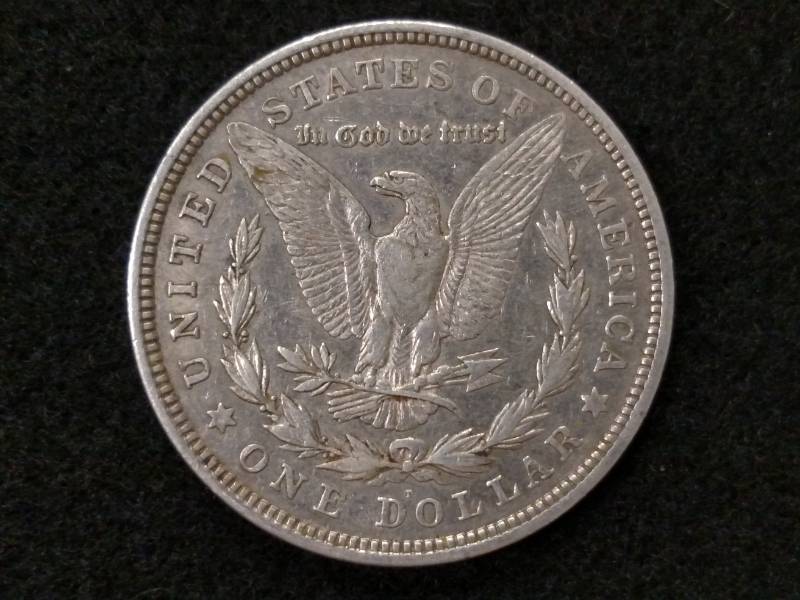 lot 48 image: 1921 D Morgan Silver Dollar...