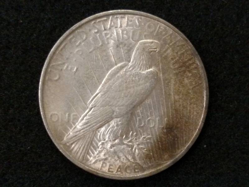 lot 58 image: 1922 Peace Silver Dollar...