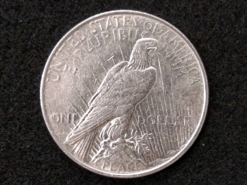 lot 59 image: 1922 Peace Silver Dollar...
