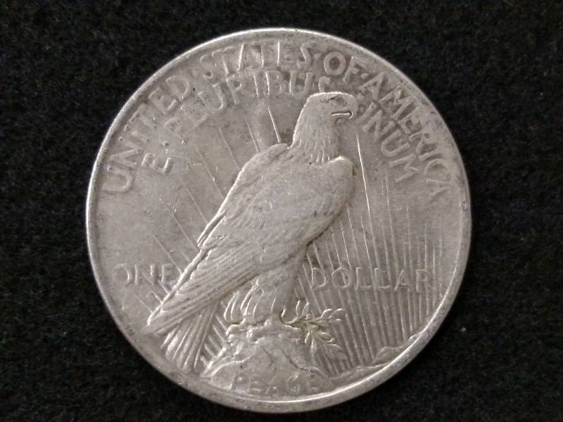 lot 60 image: 1922 Peace Silver Dollar...