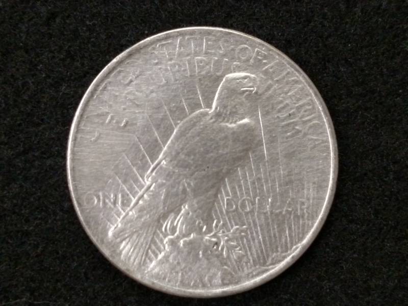 lot 64 image: 1923 Peace Silver Dollar...