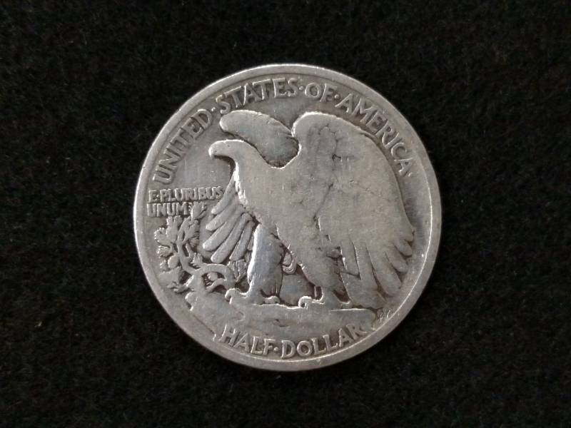 lot 85 image: 1917 Walking Liberty Silver Half D...