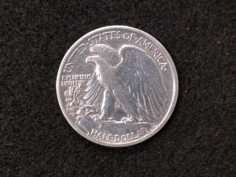 lot 102 image: 1940 S Walking Liberty Silver Half...