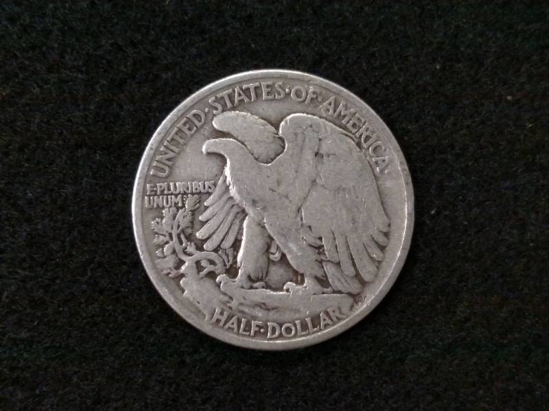 lot 106 image: 1943 Walking Liberty Silver Half D...