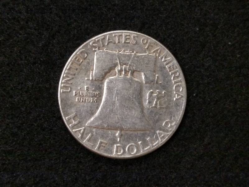 lot 116 image: 1950 Franklin Silver Half Dollar...