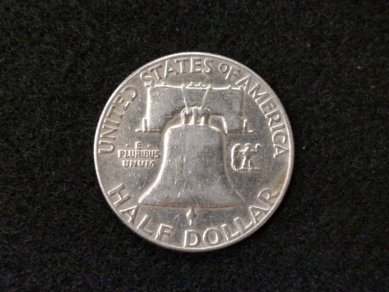 lot 119 image: 1952 Franklin Silver Half Dollar...