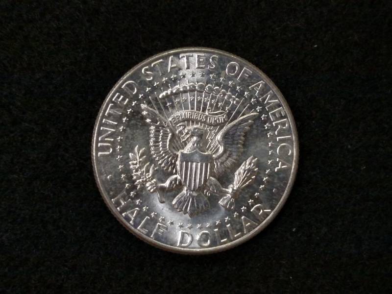 lot 136 image: 1964 Kennedy Silver Half Dollar...