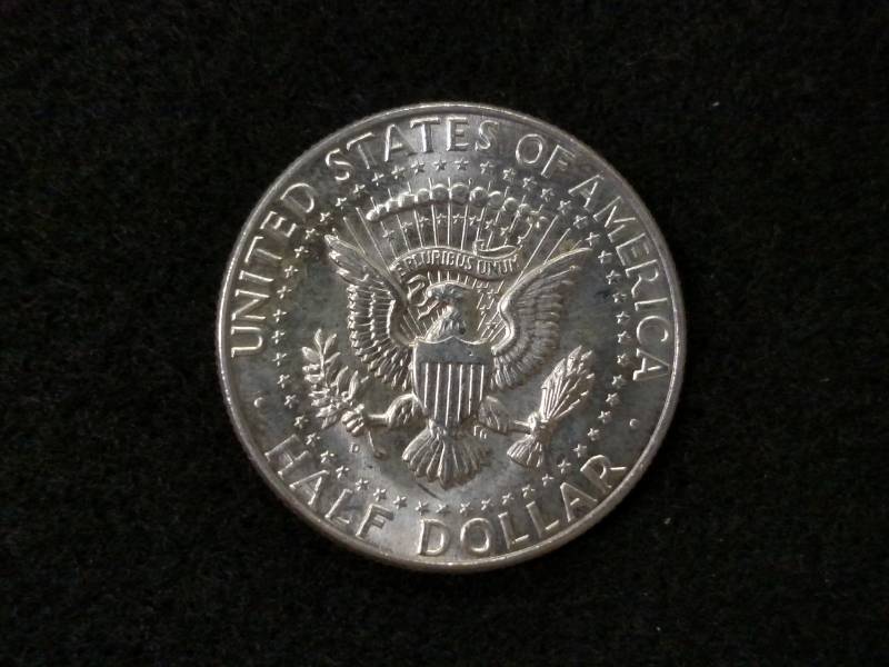 lot 137 image: 1964 D Kennedy Silver Half Dollar...