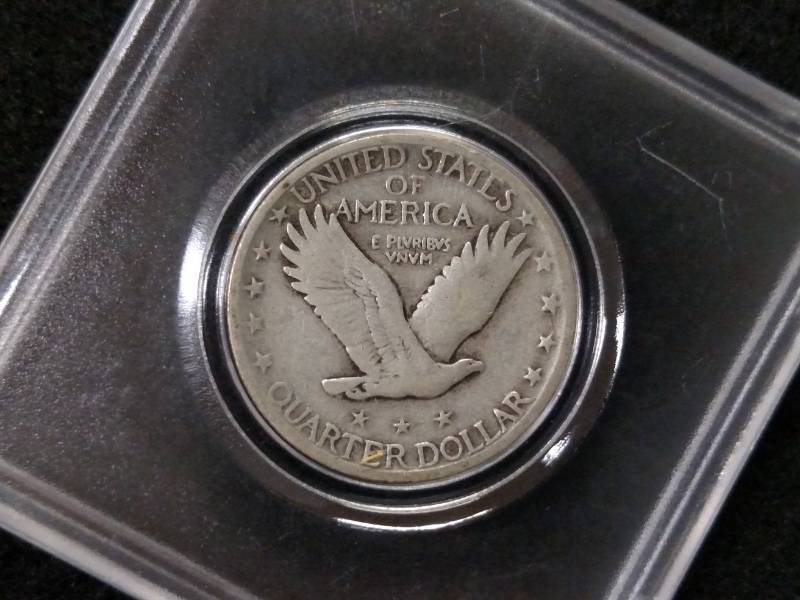 lot 144 image: 1925 Standing Liberty Silver Quarte...